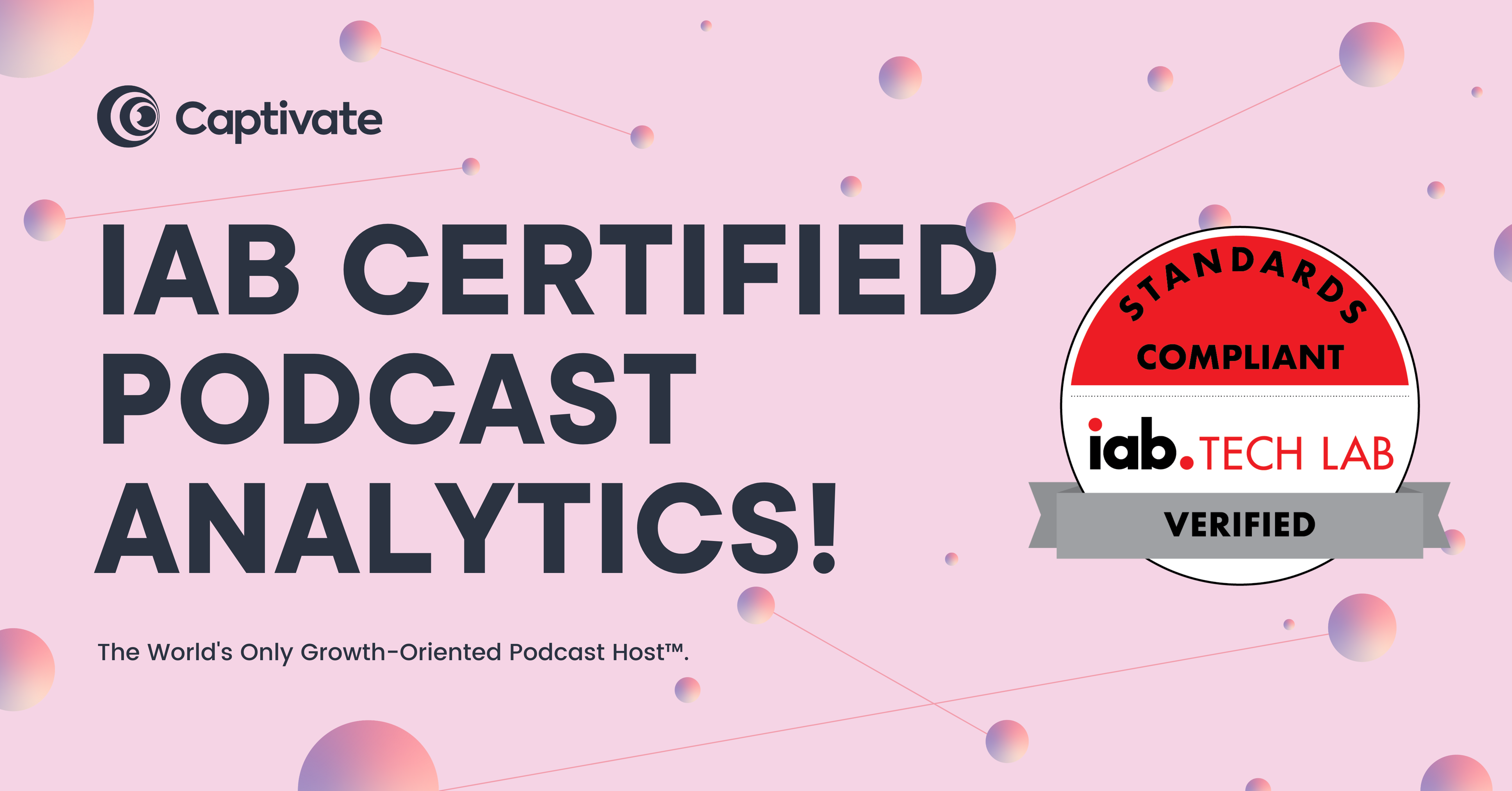 Captivate IAB Certification - Podcast Analytics