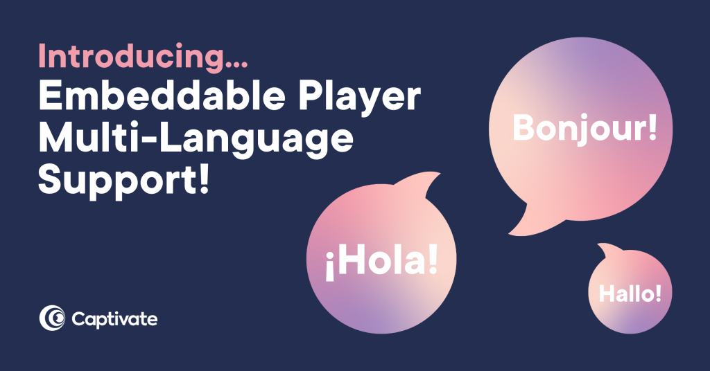 Embeddable Multi-Language Support For Captivate Podcasters Featured Image
