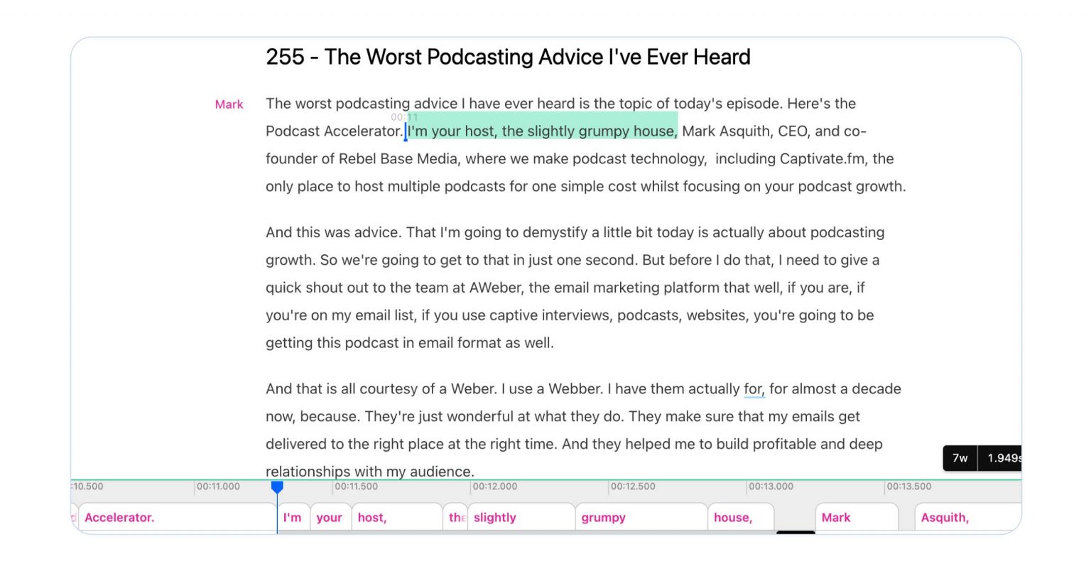Podcast Transcripts: Why and How to Transcribe Your Podcast | Captivate