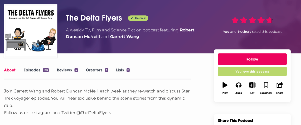 the delta flyers captivate hosted podcast on podchaser screenshot