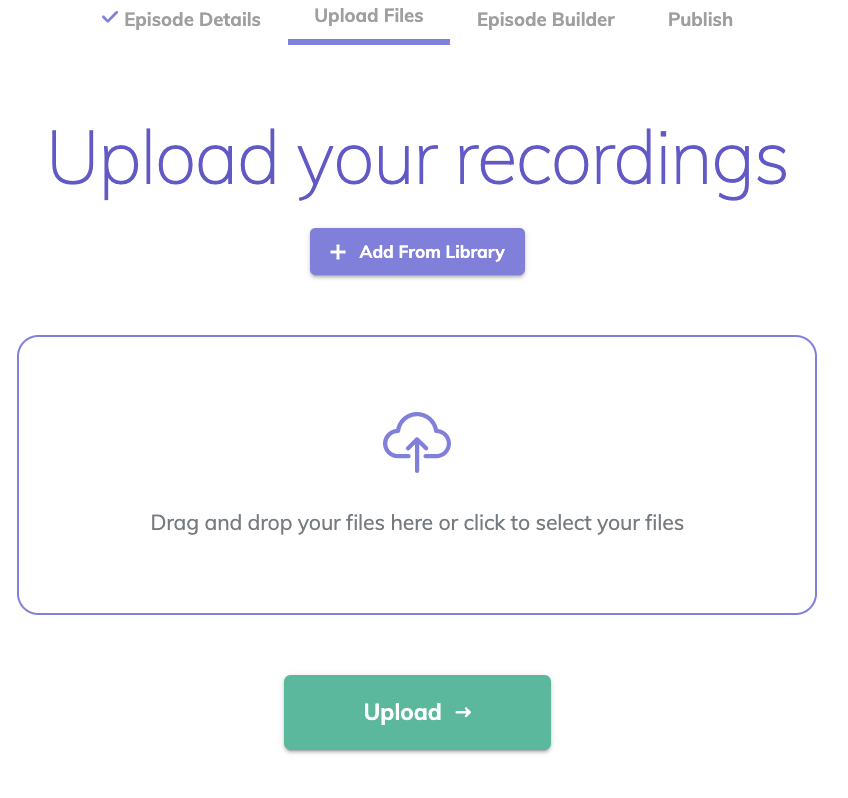 upload recording alitu screenshot