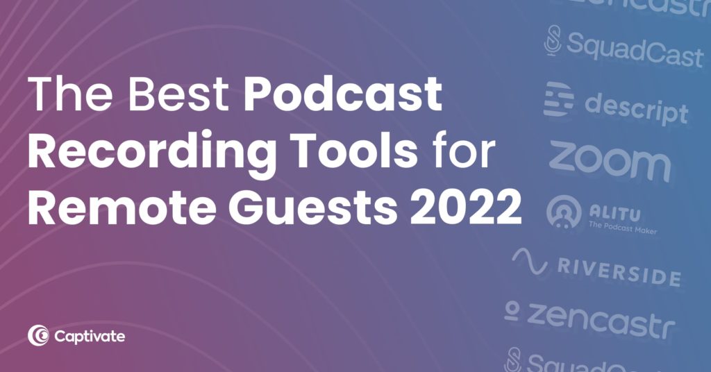 blog feature image for best podcast recording tools