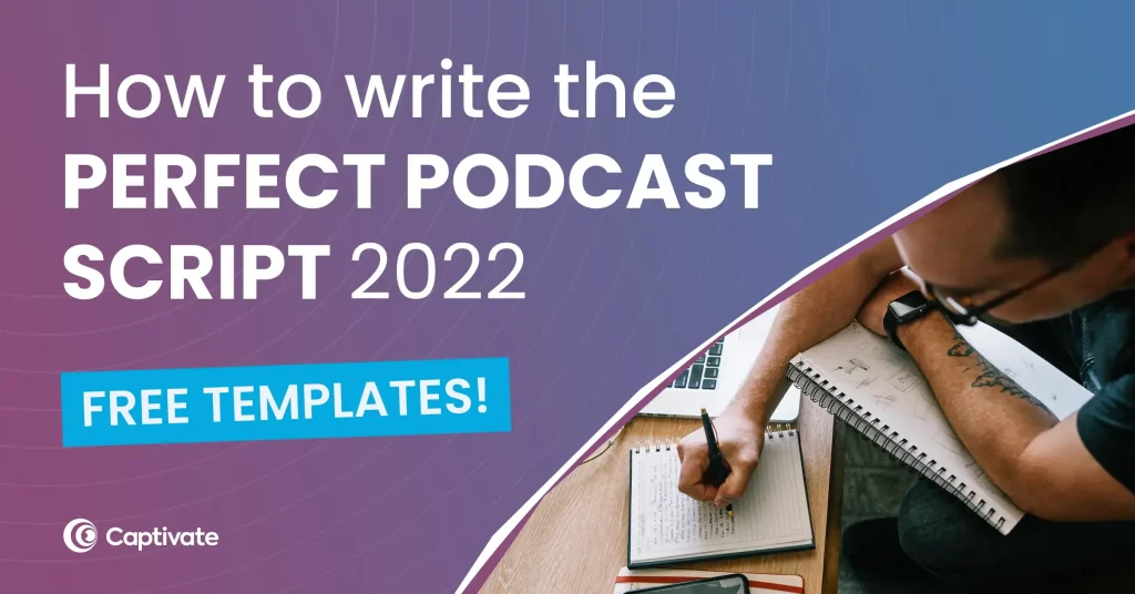 featured image for podcast script blog