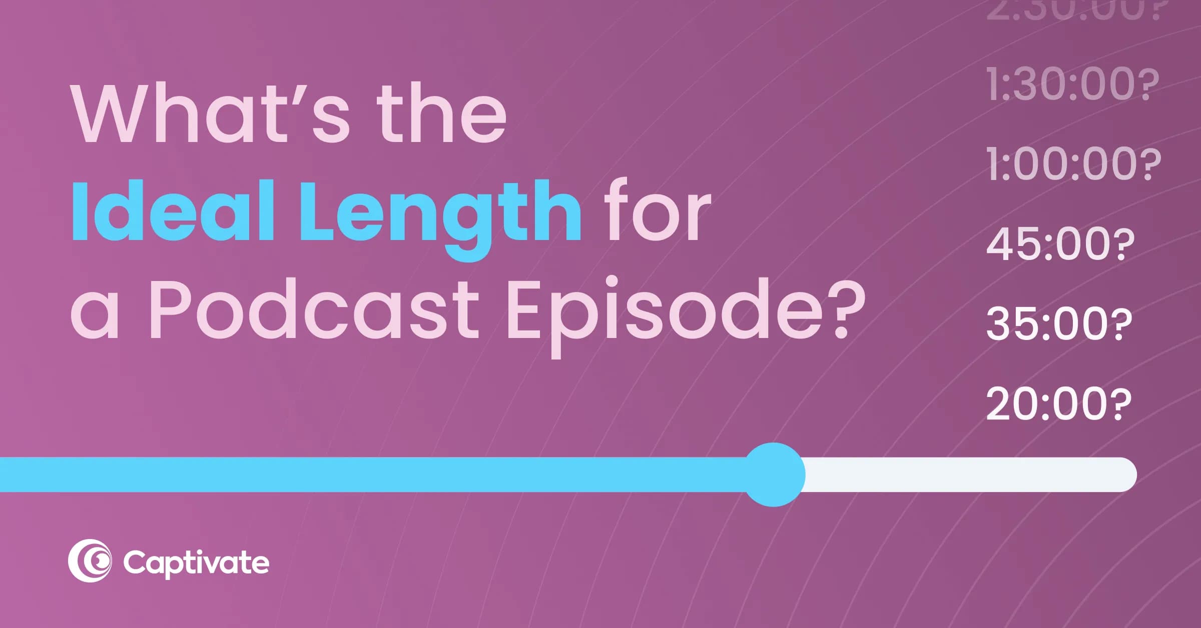 Find Your Ideal Podcast Episode Length!