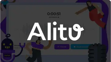 Alitu recording and editing software logo