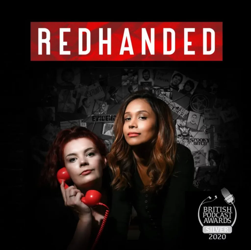 Redhanded podcast cover art