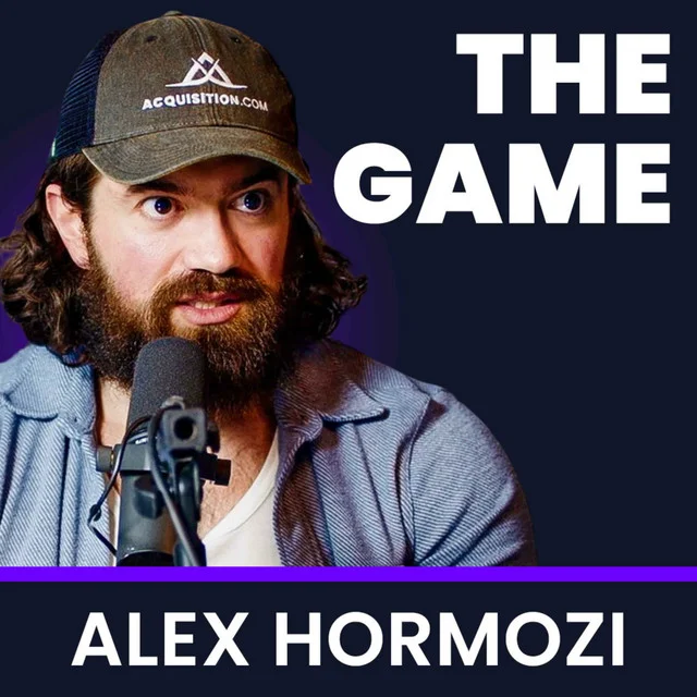 The Game with Alex Hormozi podcast cover art