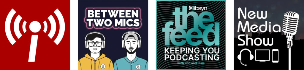 Podcasting 2.0, Between Two Mics, The Feed and New Media Show artwork